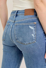 Load image into Gallery viewer, Judy Blue Mid Rise Vintage Wash Boot Cut Destroy Hem Jean *Regular &amp; Curvy*
