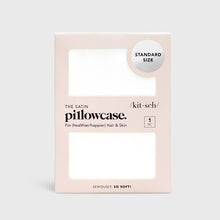 Load image into Gallery viewer, Kitsch Satin Pillowcase Standard - Ivory