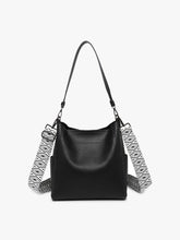 Load image into Gallery viewer, Penny 2-in-1 Bucket Bag - Black