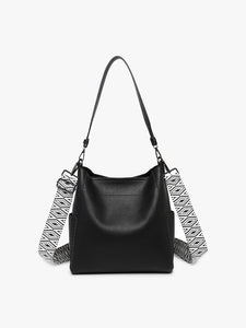 Penny 2-in-1 Bucket Bag - Black