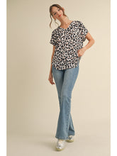 Load image into Gallery viewer, Cool Cat V-Neck Top