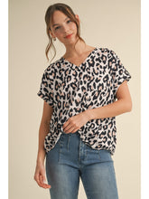 Load image into Gallery viewer, Cool Cat V-Neck Top