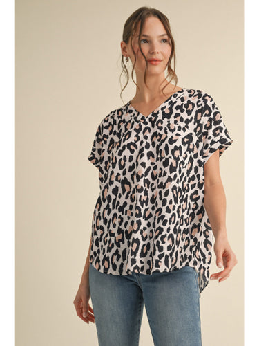 Cool Cat V-Neck Top
