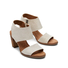 Load image into Gallery viewer, TOMS Shoes - Majorca Cut-Out Heeled Sandal - Natural Yarn Dye