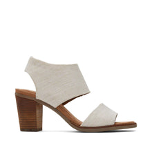 Load image into Gallery viewer, TOMS Shoes - Majorca Cut-Out Heeled Sandal - Natural Yarn Dye