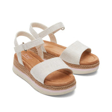 Load image into Gallery viewer, TOMS Girls Shoes - Diana Sandal - Natural Yarn