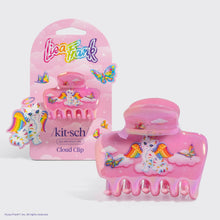 Load image into Gallery viewer, Lisa Frank x Kitsch Cloud Clip in Angel Kitty™