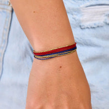 Load image into Gallery viewer, Pura Vida OG String Bracelet - Homes for Our Troops Charity Bracelet