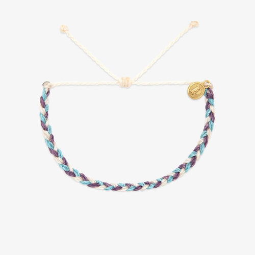Pura Vida Braided Bracelet - Pinky Promise