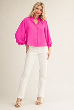 Load image into Gallery viewer, The Eliza Top - Hot Pink
