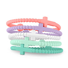 Load image into Gallery viewer, Jesus Bracelet Stack in Mermaid - Large - by Ryan &amp; Rose