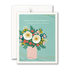 Load image into Gallery viewer, "...I Wish You Every Possible Happiness..." Wedding Shower Card