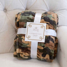 Load image into Gallery viewer, Camouflage Throw Blanket