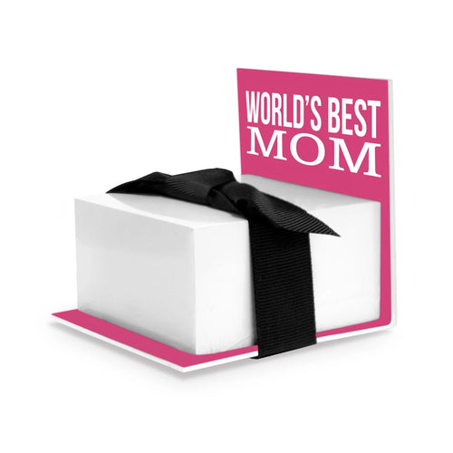 World's Best Mom Sticky Note Stand