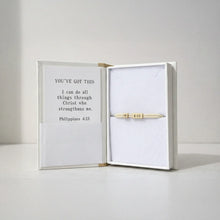 Load image into Gallery viewer, Sentiment Cord Bracelet by Lenny and Eva