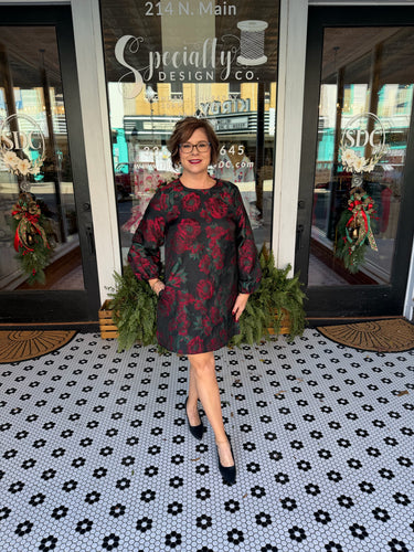 Holiday Charm Cocktail Dress