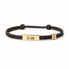 Load image into Gallery viewer, Sentiment Cord Bracelet by Lenny and Eva