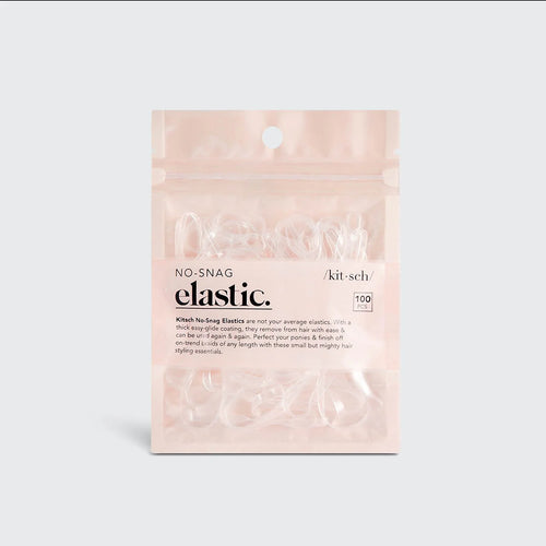 Kitsch No-Snag Clear Elastic 100pk
