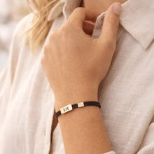 Load image into Gallery viewer, Sentiment Cord Bracelet by Lenny and Eva