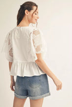 Load image into Gallery viewer, The Emory Top - White