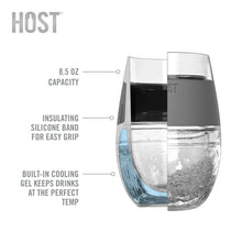 Load image into Gallery viewer, Wine Freeze Insulated Cooling Cups - Tinted