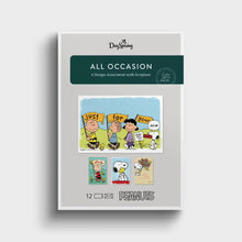 Load image into Gallery viewer, Peanut's - 12 All Occasion Boxed Cards and Envelopes