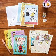 Load image into Gallery viewer, Peanut's - 12 All Occasion Boxed Cards and Envelopes