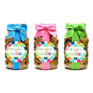 Oh, Sugar! "Life is Better with Cookies" Quart Jars