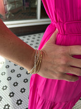 Load image into Gallery viewer, Maya Tiered Maxi Dress - Hot Pink