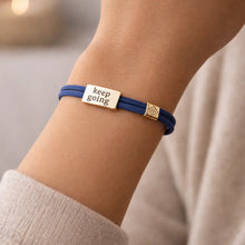 Load image into Gallery viewer, Sentiment Cord Bracelet by Lenny and Eva