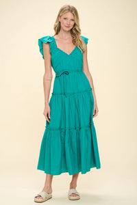 PINCH Sweetheart Dress - Jade Green