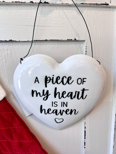 Ganz Memorial Heart Ornament