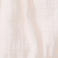 Load image into Gallery viewer, Burt's Bees Baby Girl Muslin Collar Bubble Romper