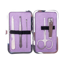 Load image into Gallery viewer, Cait + Co. Manicure Set - LUXE Purple