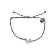 Pura Vida Butterfly in Flight - Light Purple