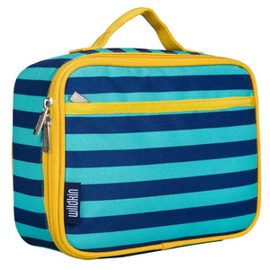 Kid's Lunch Box - Blue Stripes