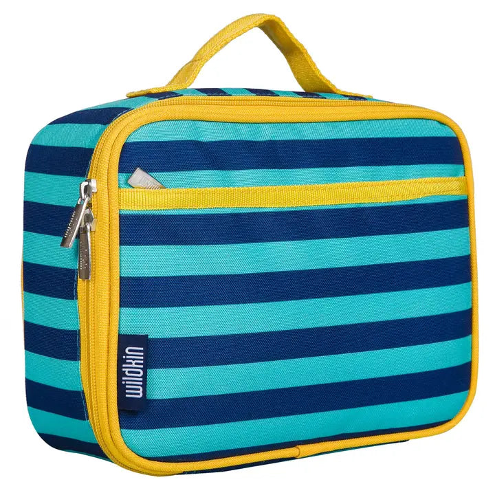 Kid's Lunch Box - Blue Stripes