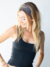 Load image into Gallery viewer, Natural Life Boho Bandeau - Dark Patchwork