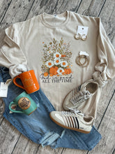Load image into Gallery viewer, God is Good- Pumpkin Crewneck Sweatshirt
