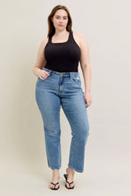 Load image into Gallery viewer, Judy Blue Mid Rise Vintage Wash Boot Cut Destroy Hem Jean *Regular &amp; Curvy*