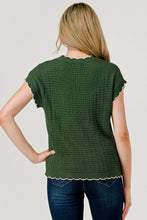 Load image into Gallery viewer, Jeni Sweater Top - Hunter Green