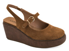 Load image into Gallery viewer, Corky’s Pity Party - Chestnut Faux Suede
