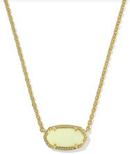 Load image into Gallery viewer, Kendra Scott Elisa Gold Boo Short Pendant Necklace - White Glow in the Dark