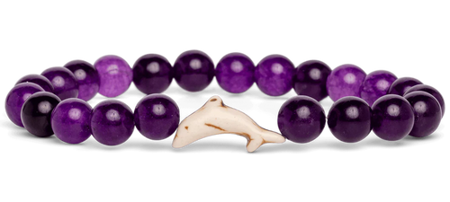 Fahlo Odyssey Dolphin Tracking Bracelet - Echo Purple
