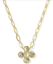 Load image into Gallery viewer, Kendra Scott Leanne Short Pendant Necklace Gold Natural Mother of Pearl