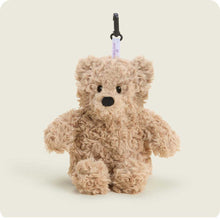 Load image into Gallery viewer, Warmies Bag Charm - Brown Curly Bear