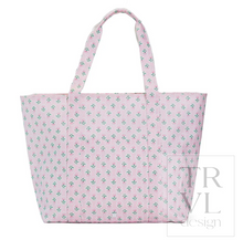 Load image into Gallery viewer, TRVL Design - Jumbo Tote XL - Petite Fleur Pink