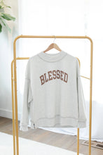 Load image into Gallery viewer, Word Warrior - Reversible Sweatshirt - THANKFUL &amp; BLESSED