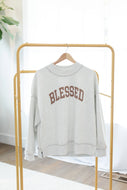 Word Warrior - Reversible Sweatshirt - THANKFUL & BLESSED