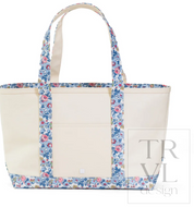 TRVL Design - Medium Tote - Coated Canvas Natural with Bridgehampton Trim